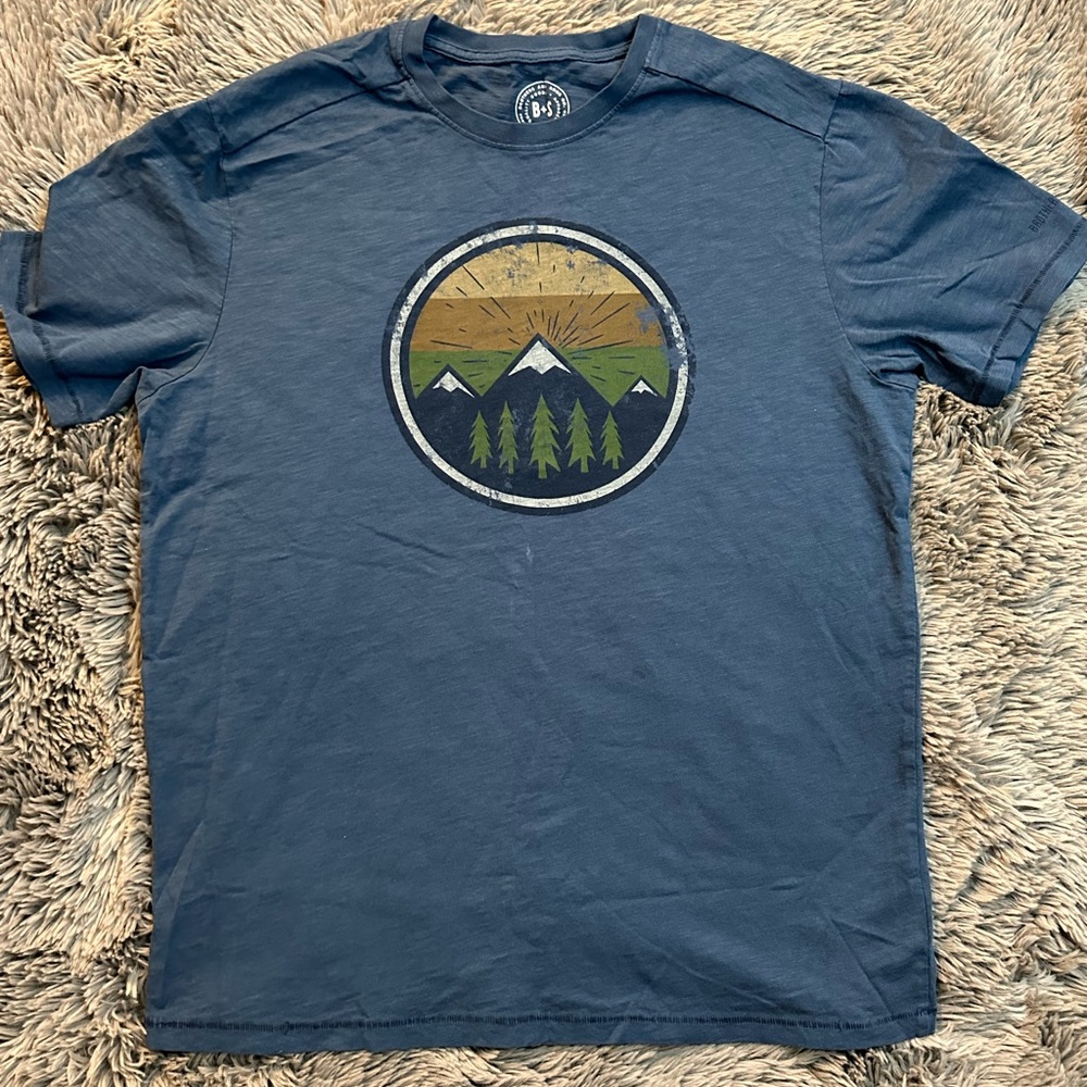 Brothers and Sons Men’s Mountain Range Shirt Size Medium